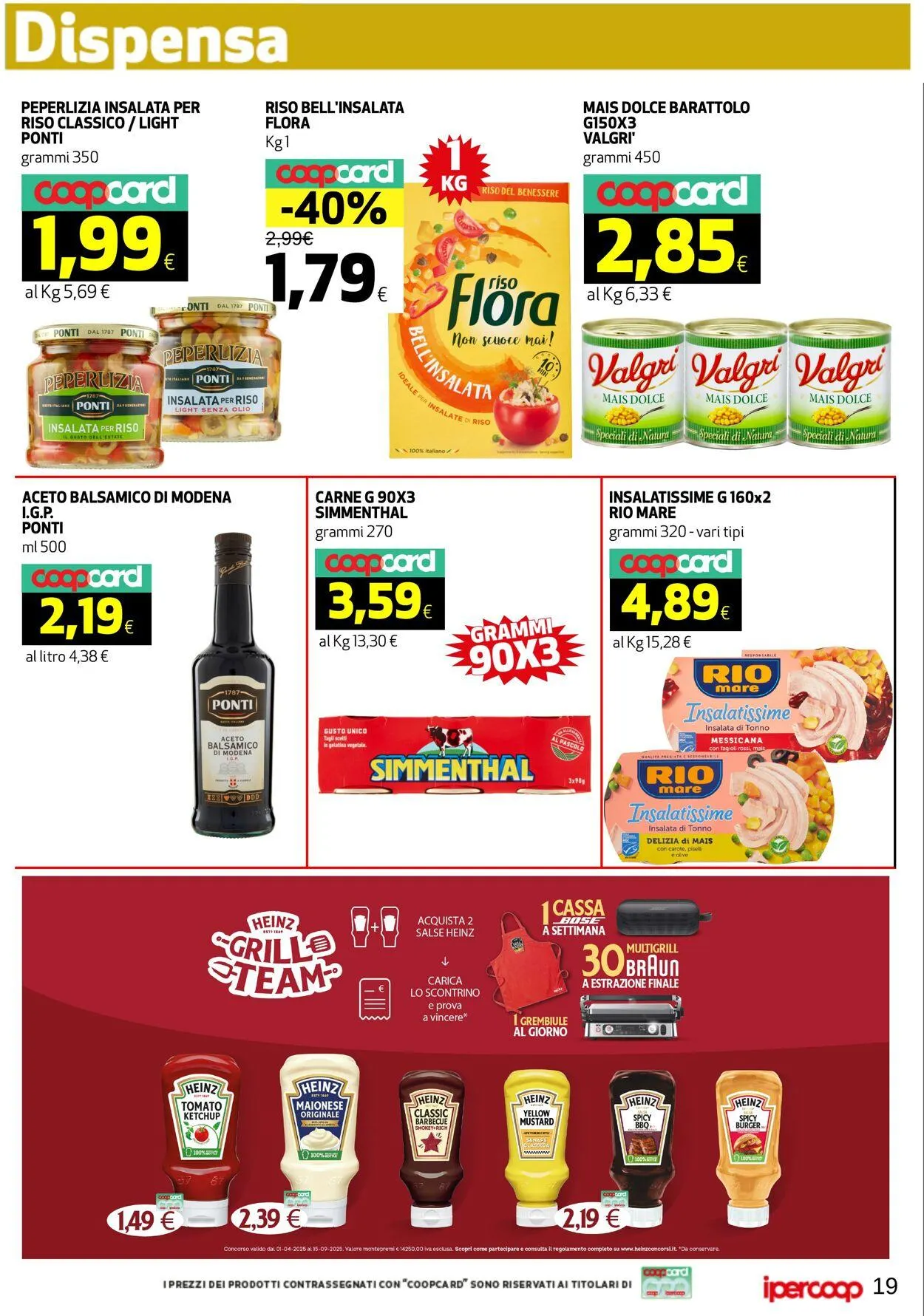 Coop Volantino attuale da 18 agosto a 26 agosto di 2025 - Pagina del volantino 19