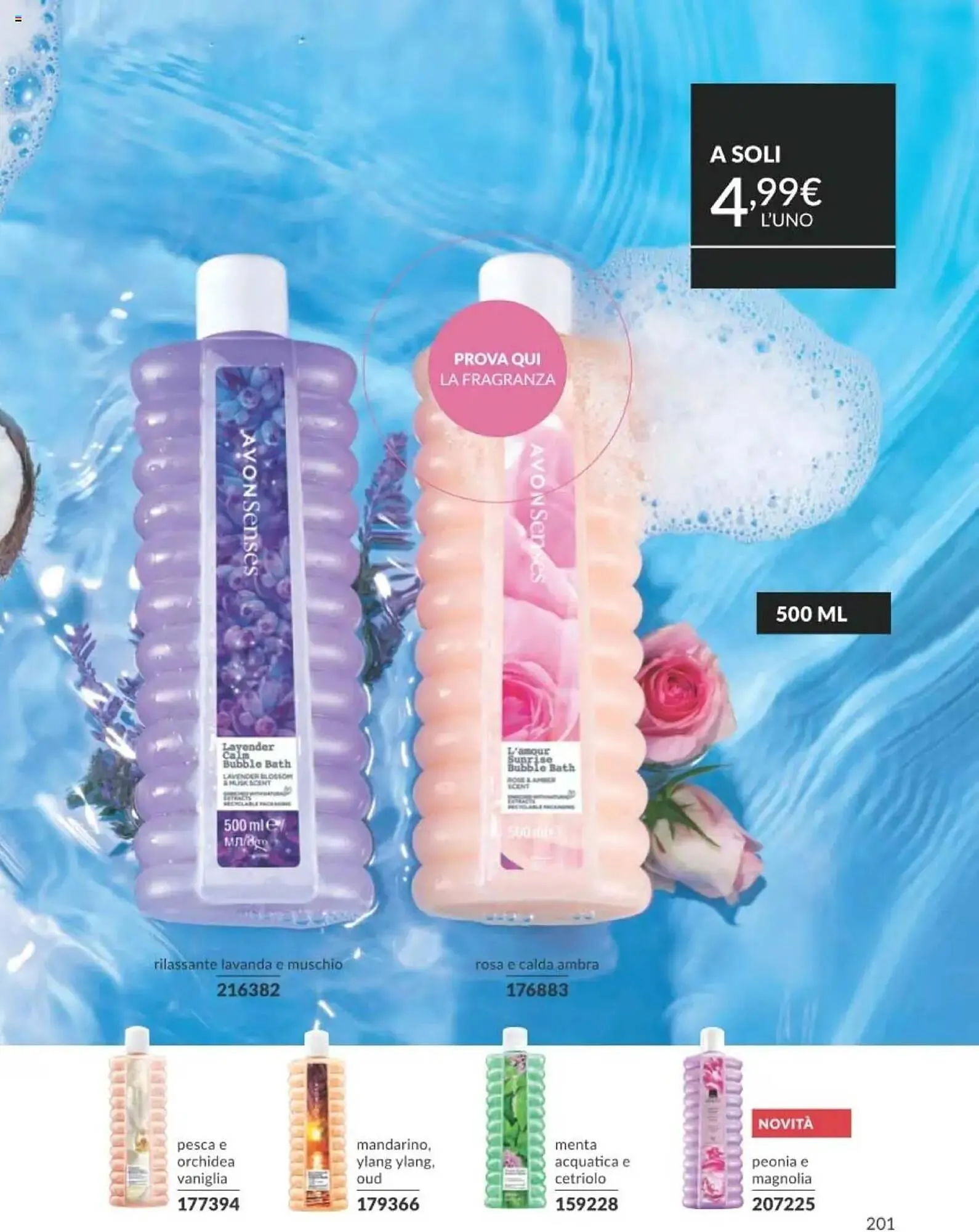 Volantino Avon da 1 aprile a 30 aprile di 2025 - Pagina del volantino 201