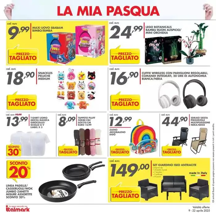 La mia Pasqua da 9 aprile a 22 aprile di 2025 - Pagina del volantino 22