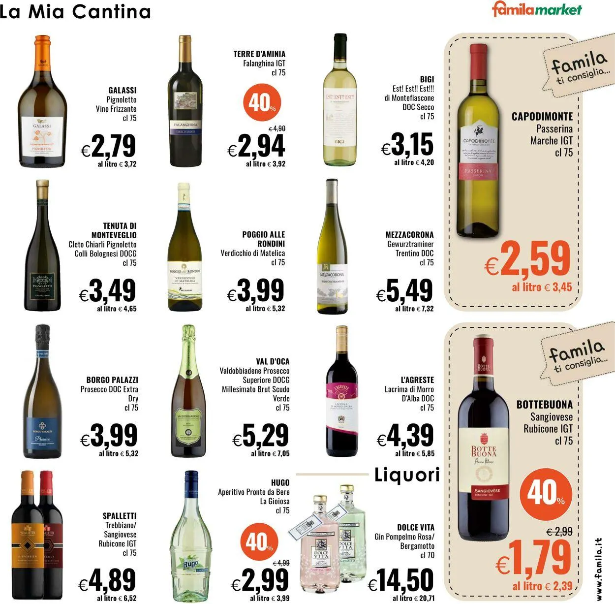 Famila Volantino attuale da 17 luglio a 30 luglio di 2025 - Pagina del volantino 17