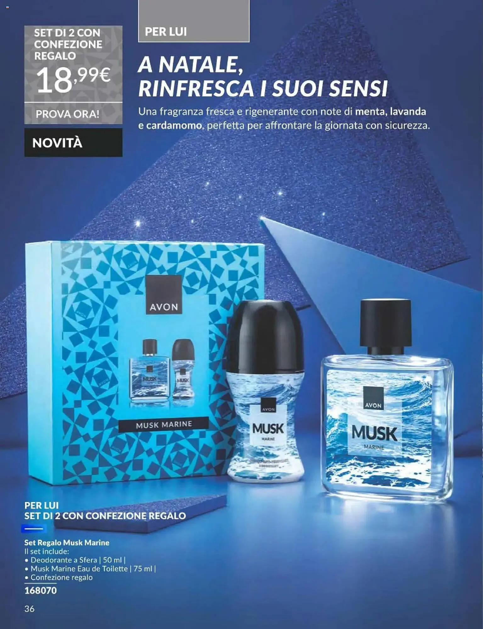 Catalogo Avon da 1 dicembre a 30 dicembre di 2025 - Pagina del volantino 36