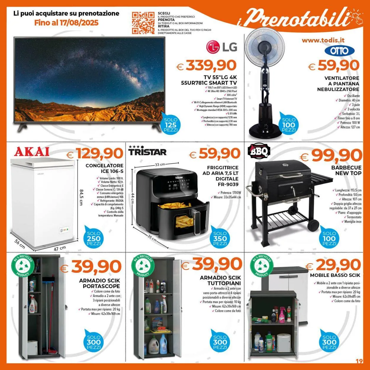 Todis Volantino attuale da 15 ottobre a 29 ottobre di 2025 - Pagina del volantino 19