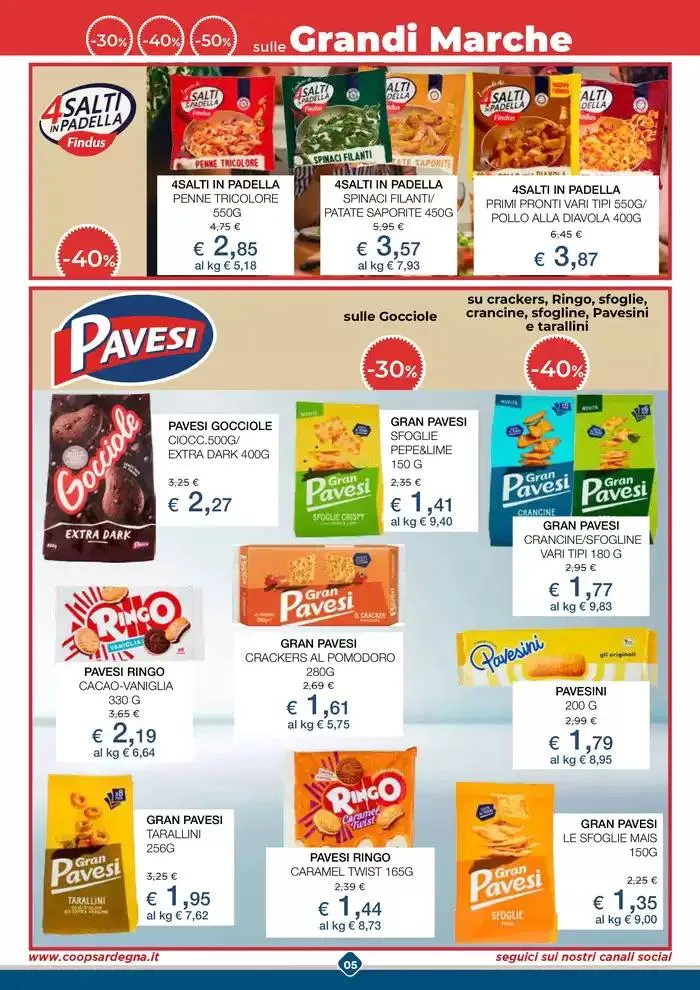 -30% 40% 50% sulle grandi marche da 7 maggio a 17 maggio di 2025 - Pagina del volantino 5