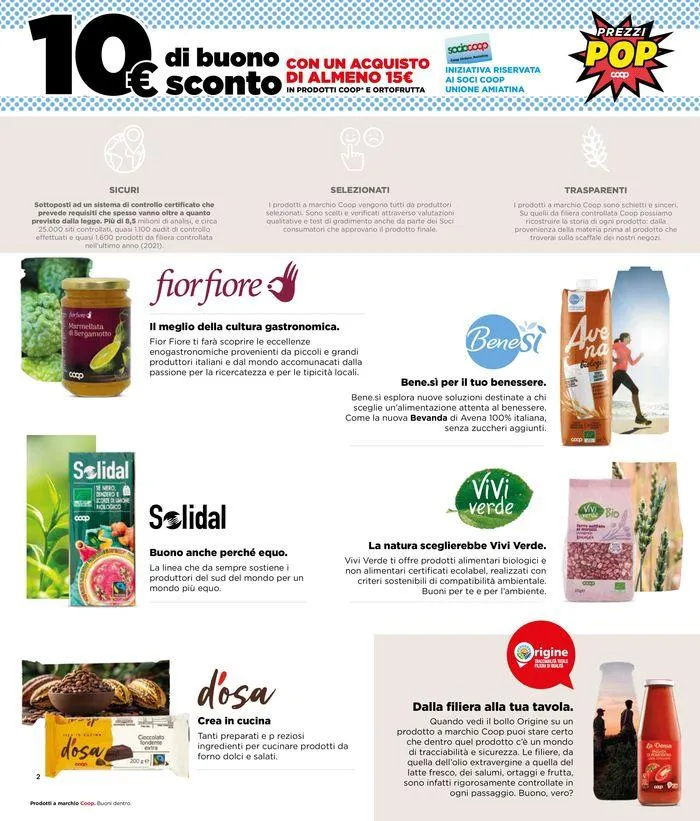 10€ di buono sconto da 19 settembre a 2 ottobre di 2024 - Pagina del volantino 2