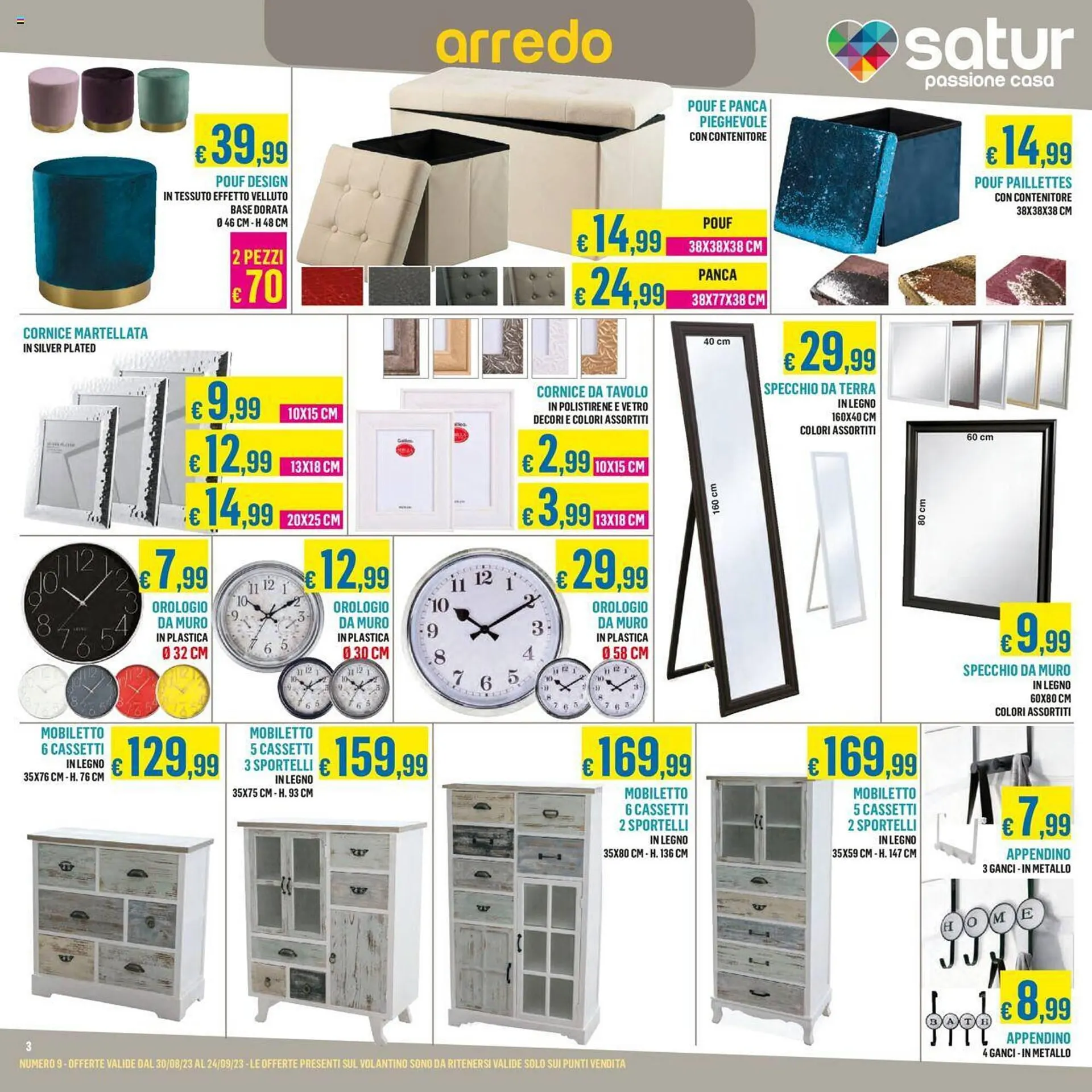 Volantino Satur da 30 agosto a 24 settembre di 2023 - Pagina del volantino 3