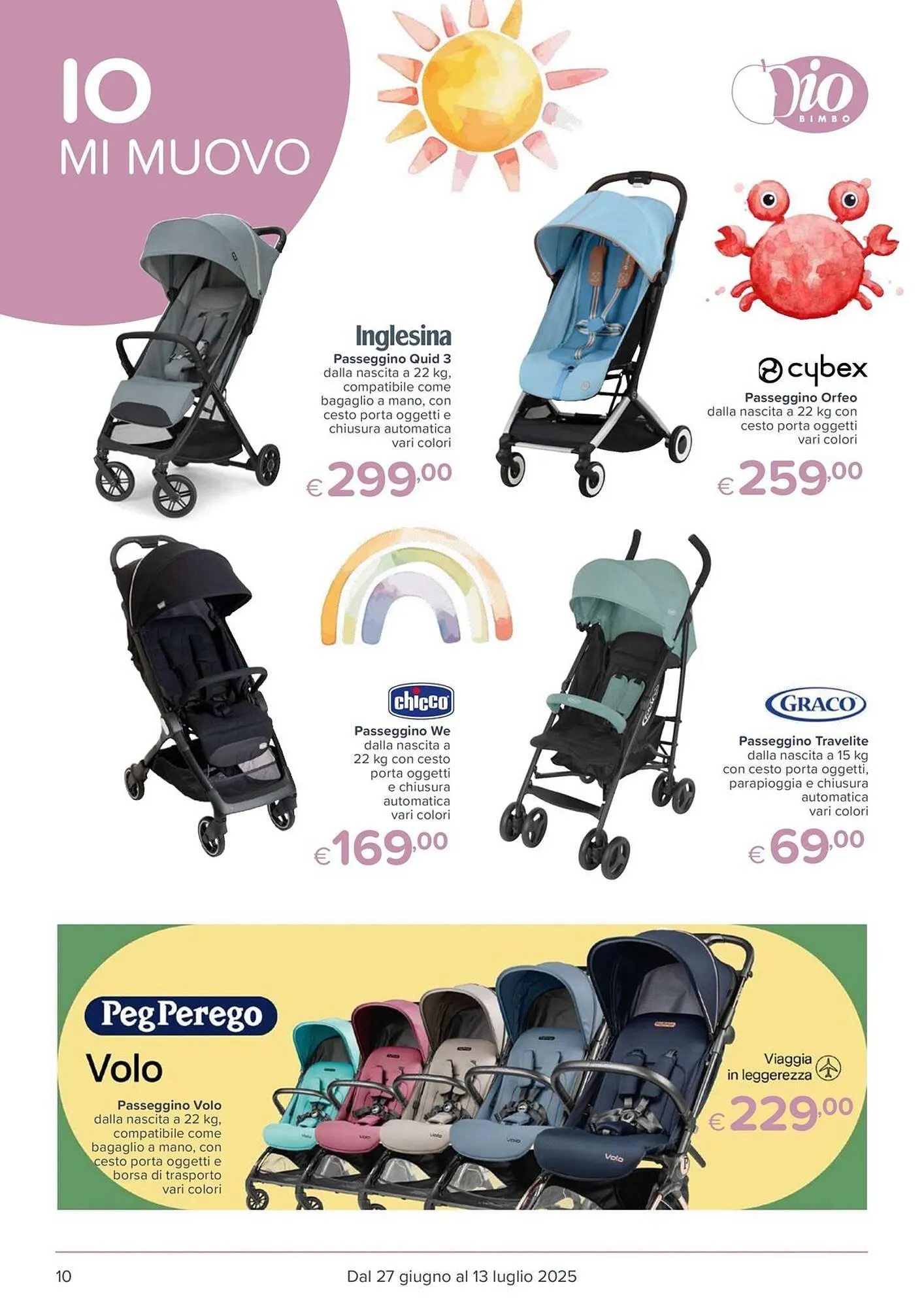 Volantino Io Bimbo da 27 giugno a 13 luglio di 2025 - Pagina del volantino 10