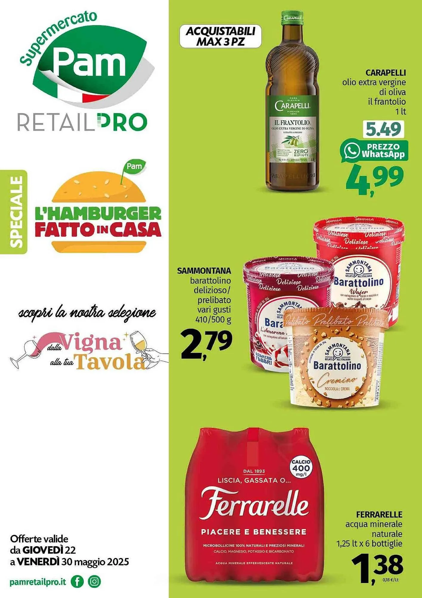 Volantino Pam da 22 maggio a 30 maggio di 2025 - Pagina del volantino 1