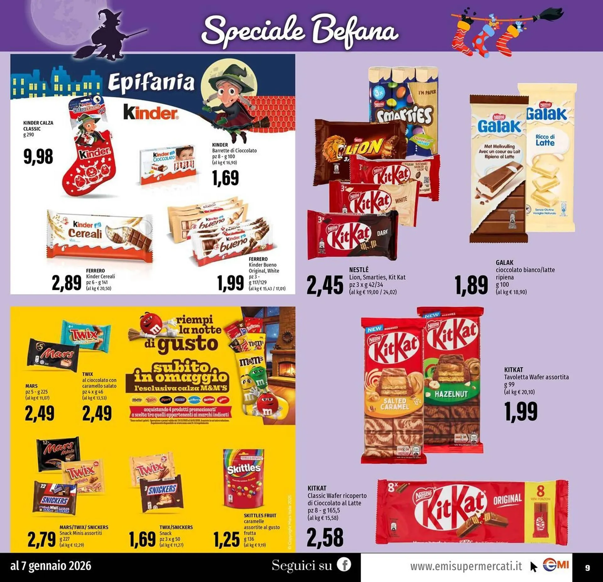 Volantino Emi Supermercati da 27 dicembre a 7 gennaio di 2026 - Pagina del volantino 9