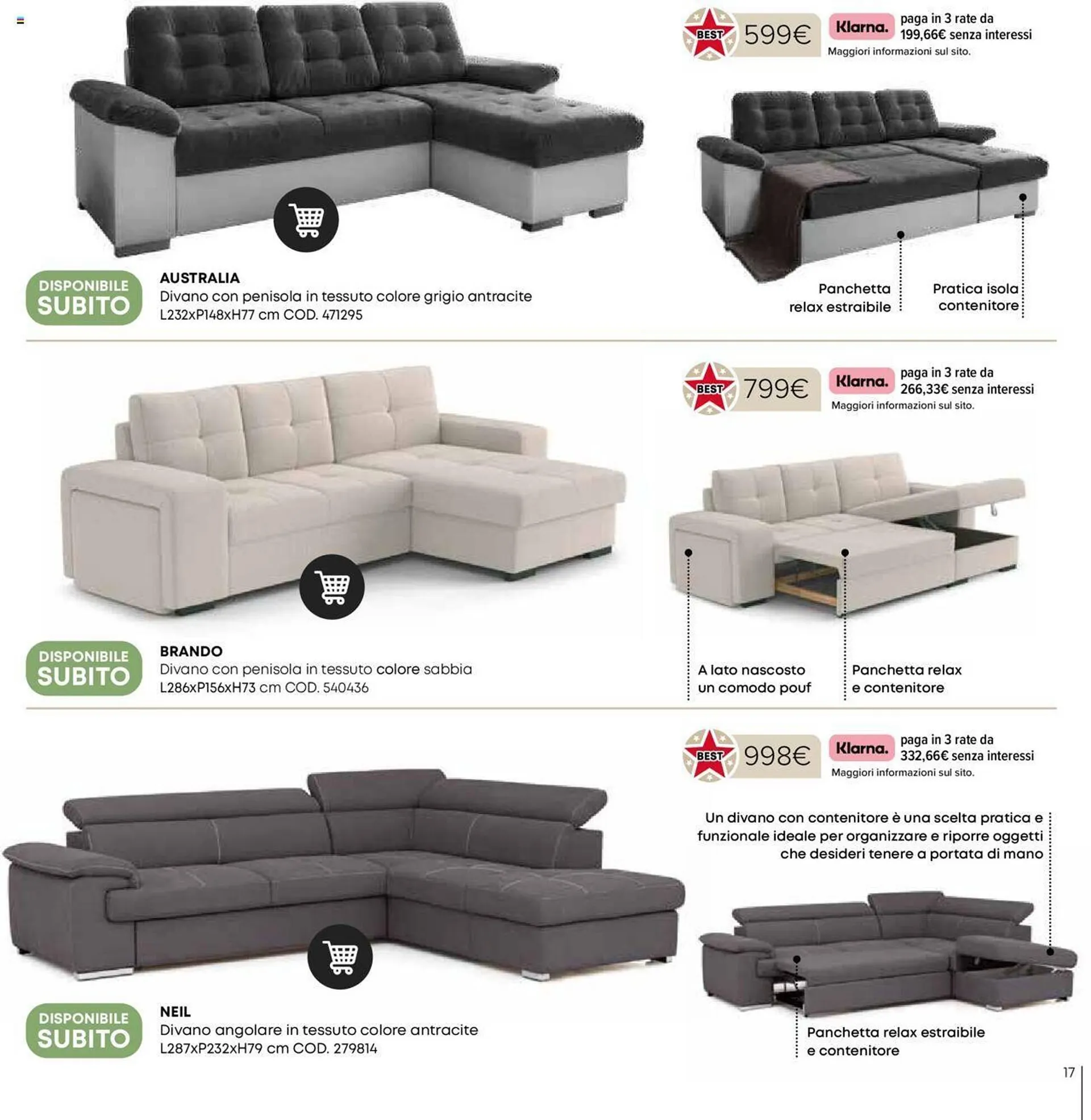 Volantino Conforama da 17 settembre a 17 febbraio di 2025 - Pagina del volantino 17