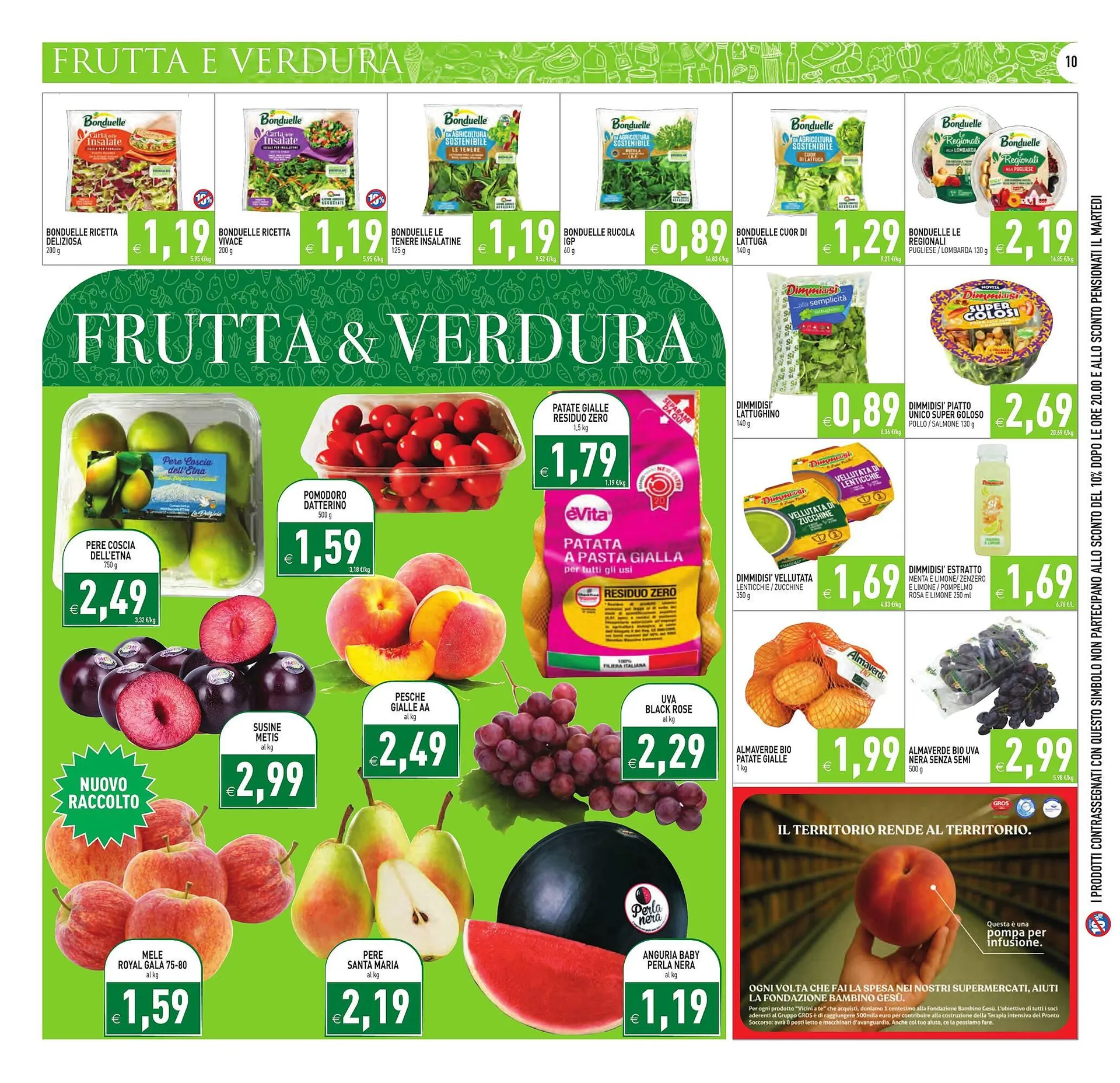 Volantino Supermercati Agorà da 18 agosto a 25 agosto di 2025 - Pagina del volantino 10