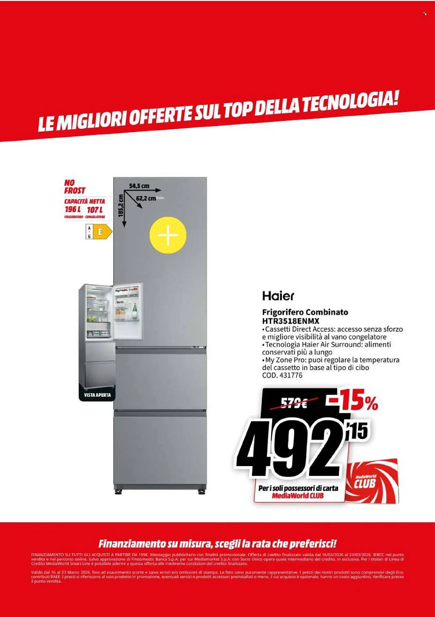 Volantino MediaWorld da 16 marzo a 23 marzo di 2026 - Pagina del volantino 42