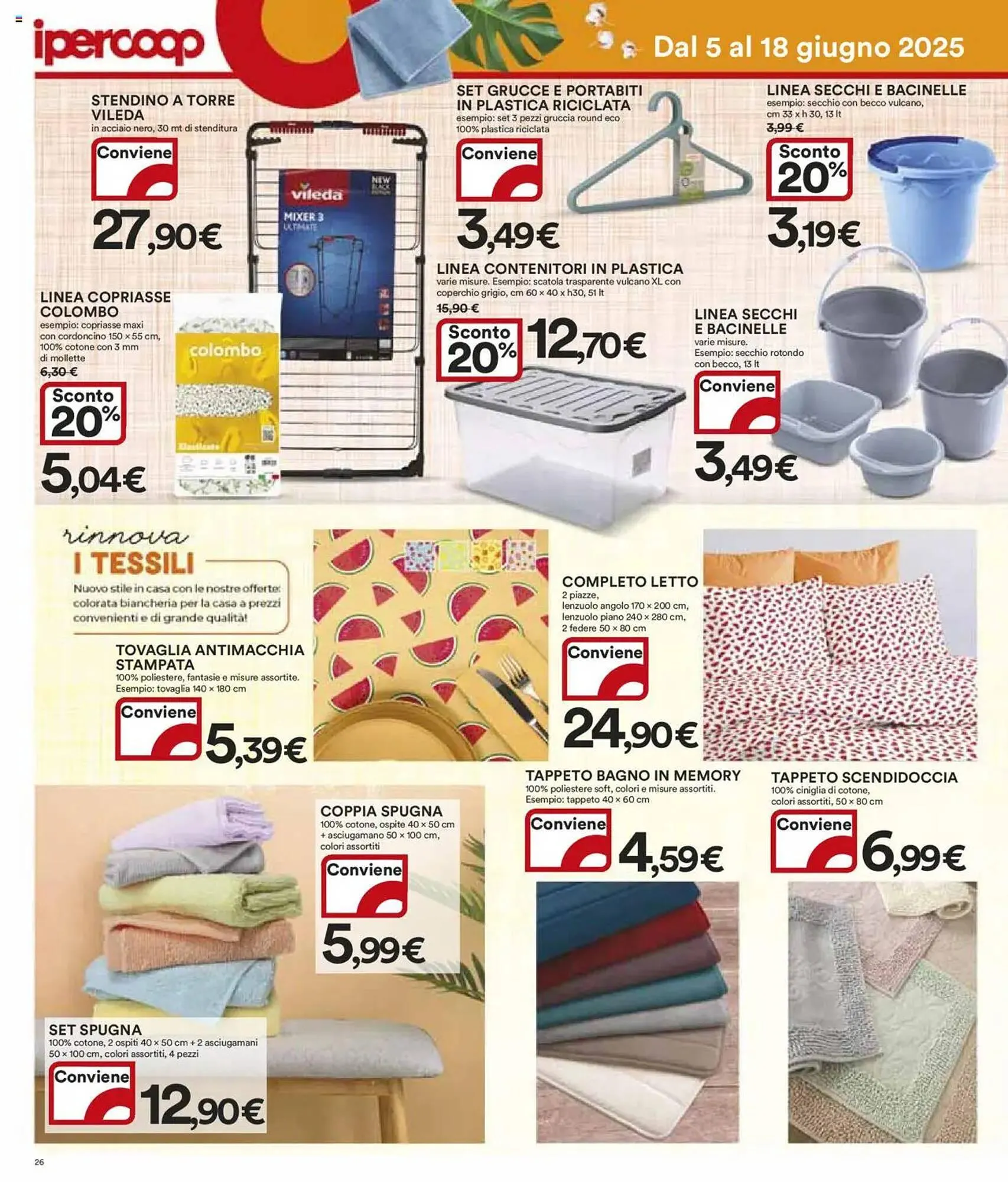 Volantino Ipercoop da 5 giugno a 18 giugno di 2025 - Pagina del volantino 26
