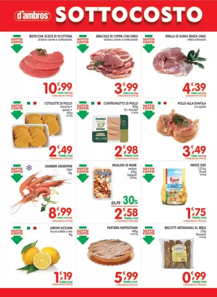 Sottocosto da 24 marzo a 6 aprile di 2025 - Pagina del volantino 2