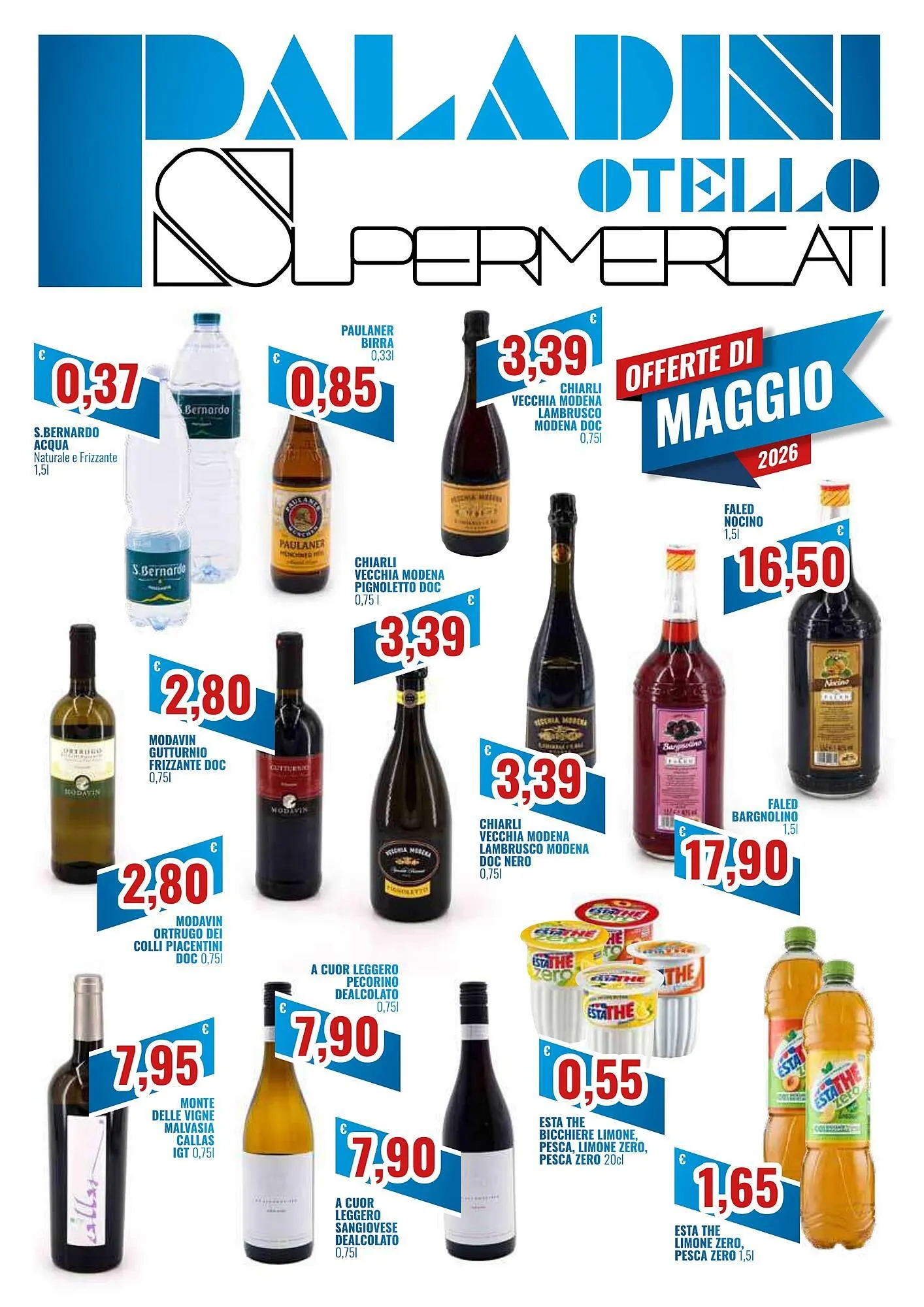 Volantino Paladini Otello Supermercato da 1 maggio a 31 maggio di 2026 - Pagina del volantino 1