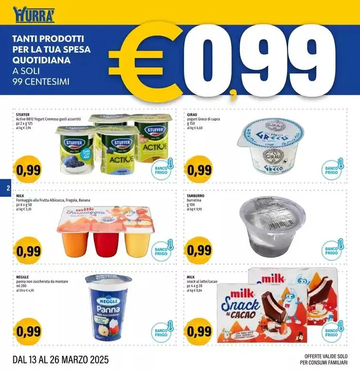 Tanti prodotti per la tua spesa a 0.99 da 13 marzo a 26 marzo di 2025 - Pagina del volantino 2