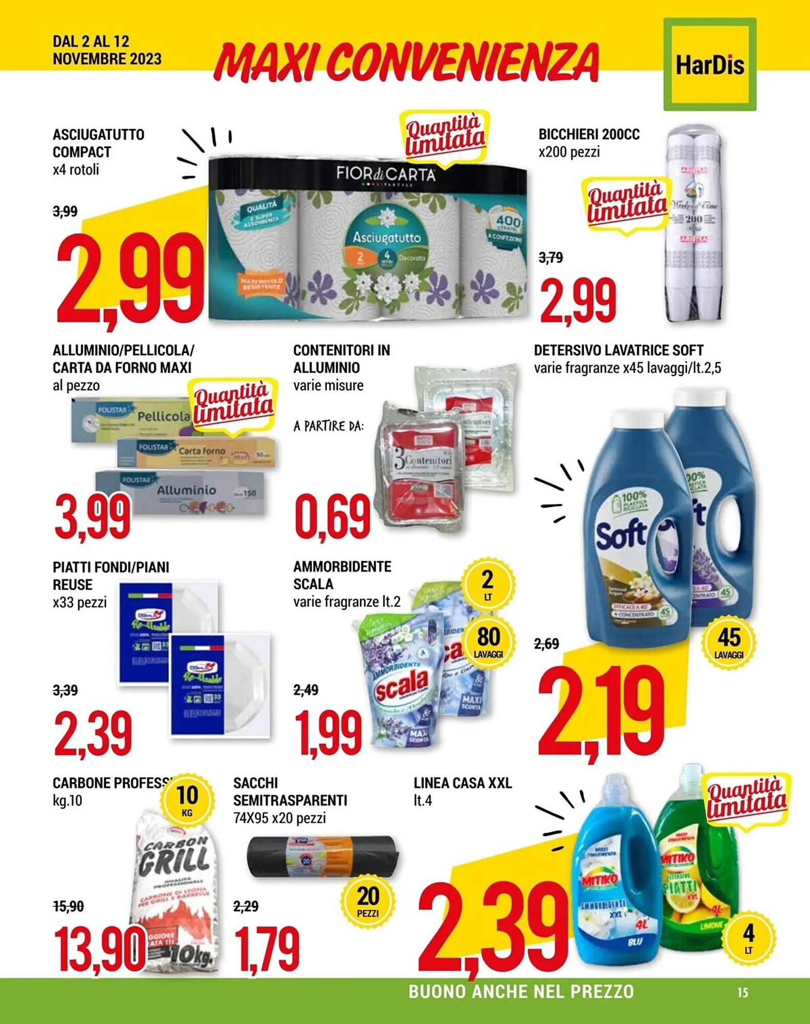 Volantino Hardis da 2 novembre a 12 novembre di 2023 - Pagina del volantino 15