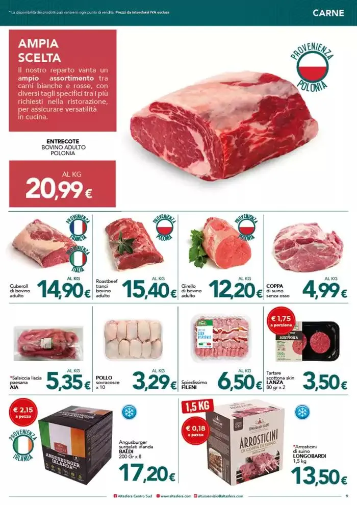 Offerte valide dal 17 al 30 marzo 2025 da 17 marzo a 30 marzo di 2025 - Pagina del volantino 9