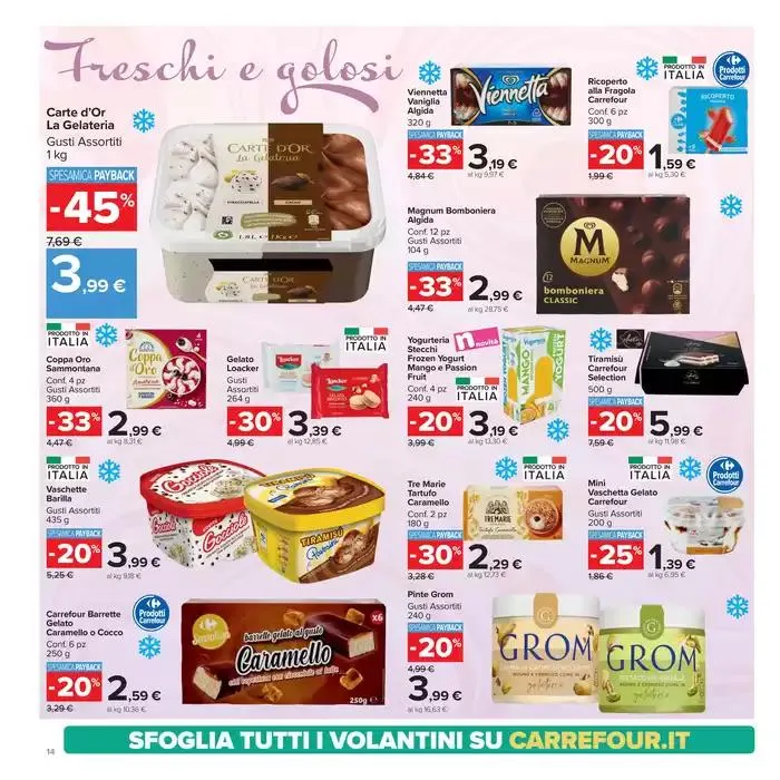 Sottocosto freschi  da 16 maggio a 28 maggio di 2025 - Pagina del volantino 14