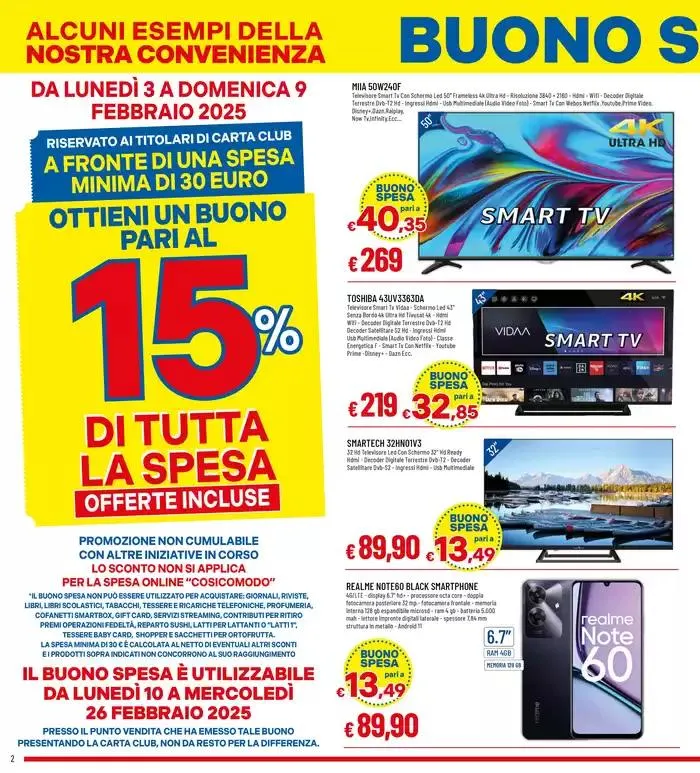 Buono sconto 15% da 3 febbraio a 9 febbraio di 2025 - Pagina del volantino 2