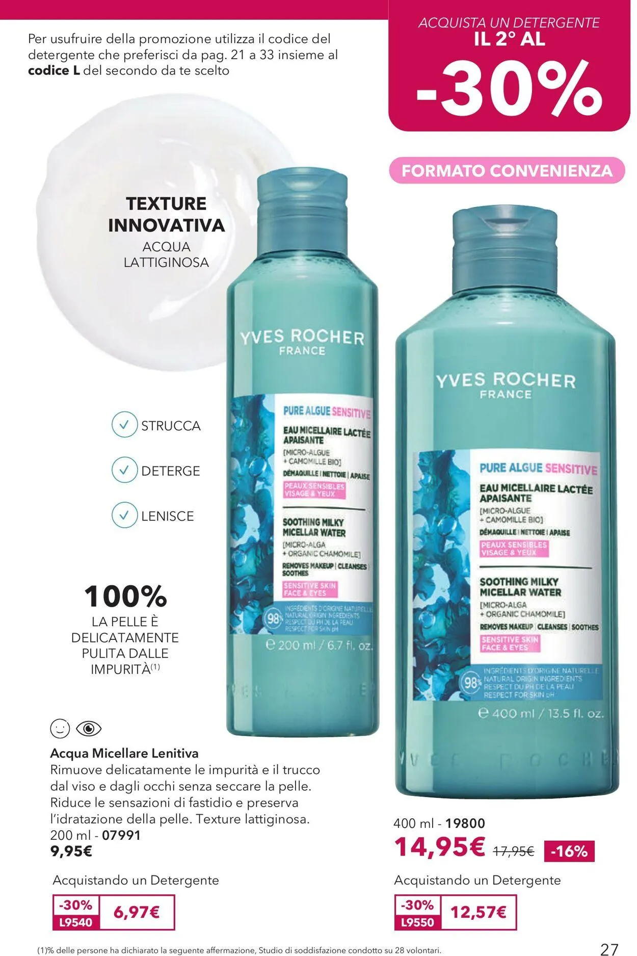 Yves Rocher Volantino attuale da 11 settembre a 25 settembre di 2025 - Pagina del volantino 27