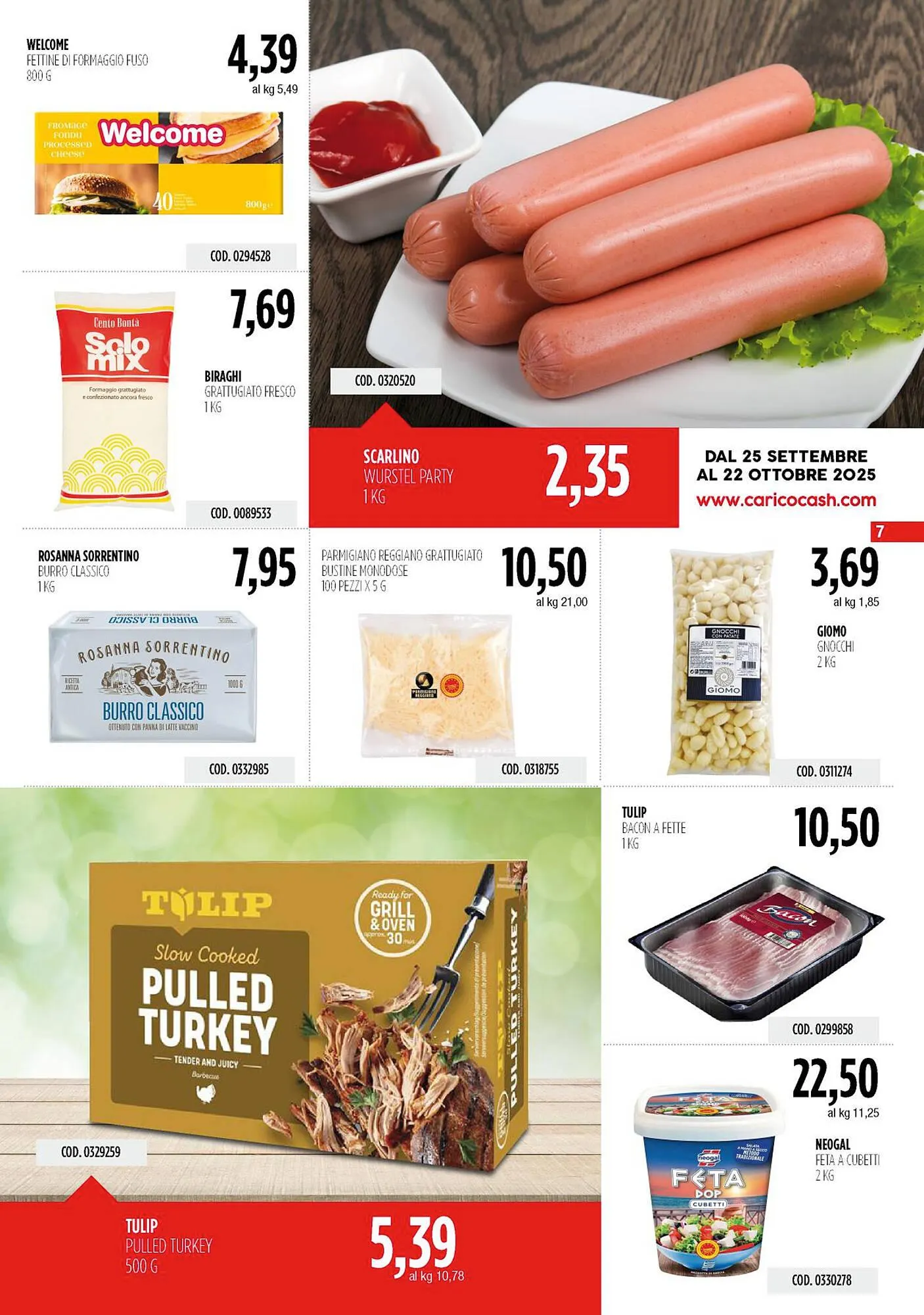 Volantino Carico Cash & Carry da 25 settembre a 22 ottobre di 2025 - Pagina del volantino 7