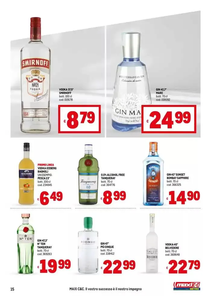 Offerte per te -Maxi da 6 marzo a 19 marzo di 2025 - Pagina del volantino 15