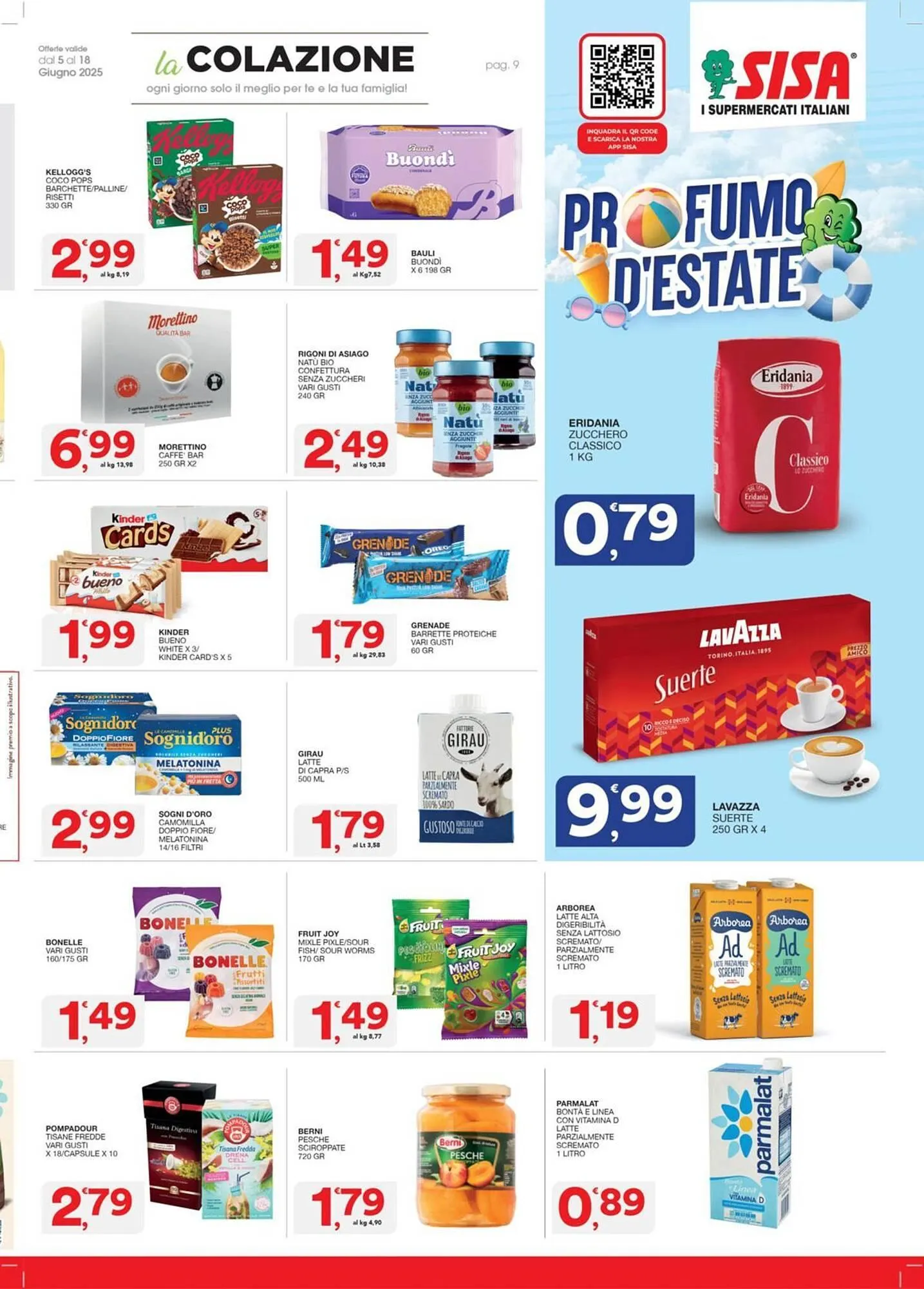 Volantino Sisa da 5 giugno a 18 giugno di 2025 - Pagina del volantino 9