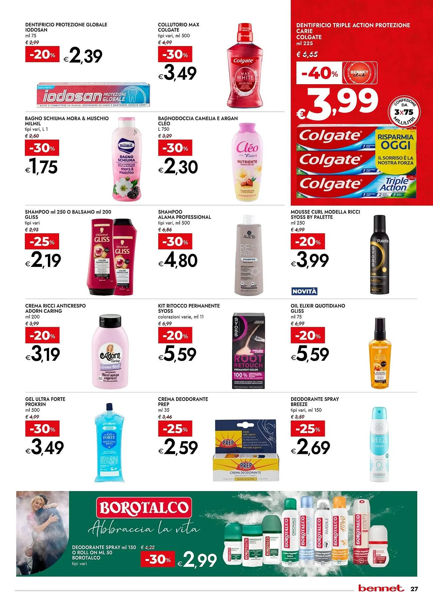 Volantino Bennet da 25 settembre a 8 ottobre di 2025 - Pagina del volantino 27