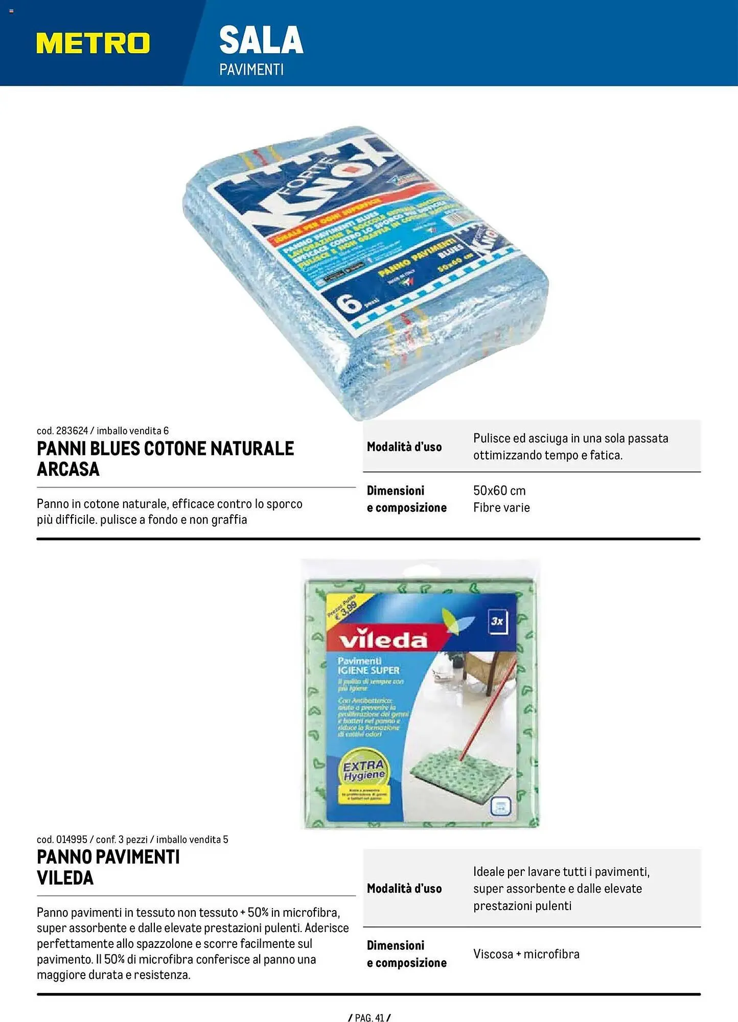 Volantino Metro da 7 gennaio a 31 dicembre di 2026 - Pagina del volantino 41