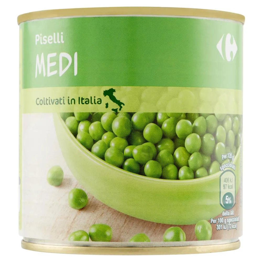 Carrefour Piselli Medi 410 g