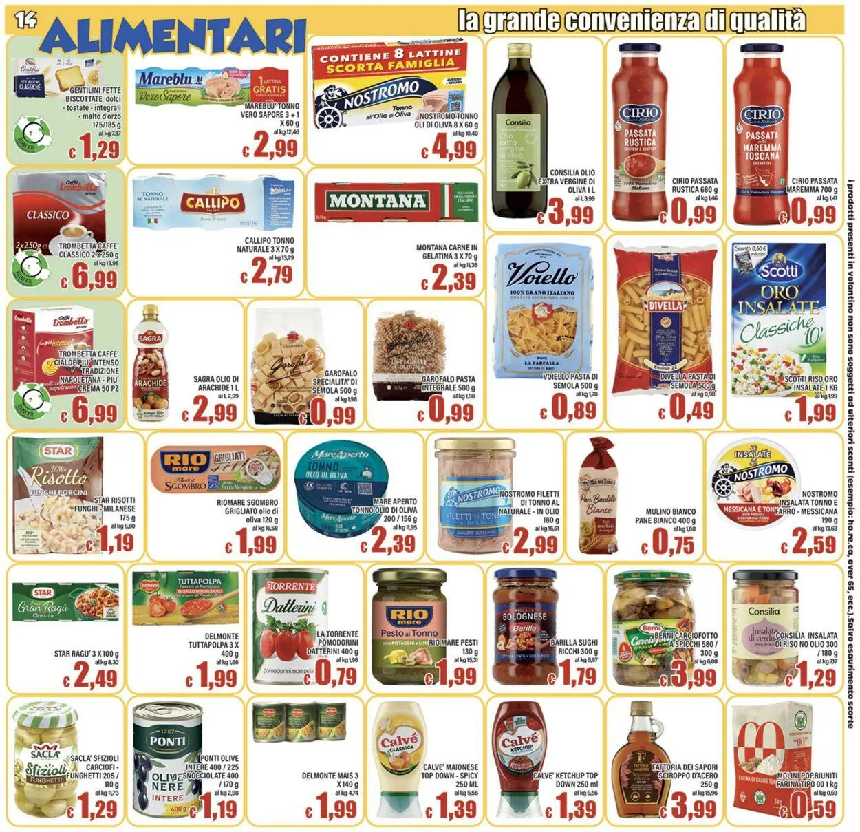 Top Supermercati Volantino attuale da 25 settembre a 9 ottobre di 2025 - Pagina del volantino 14