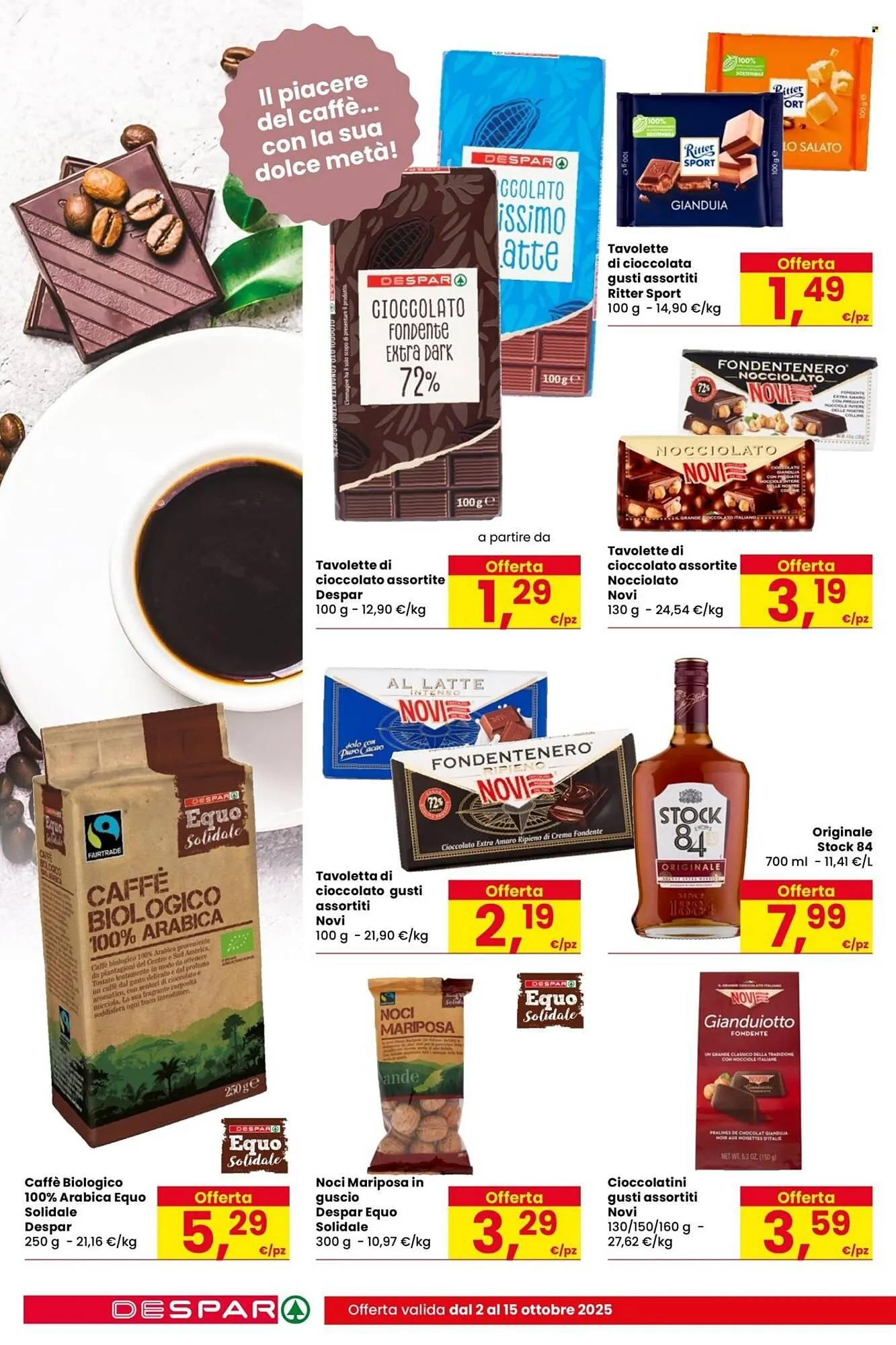 Volantino Despar da 2 ottobre a 11 ottobre di 2025 - Pagina del volantino 14