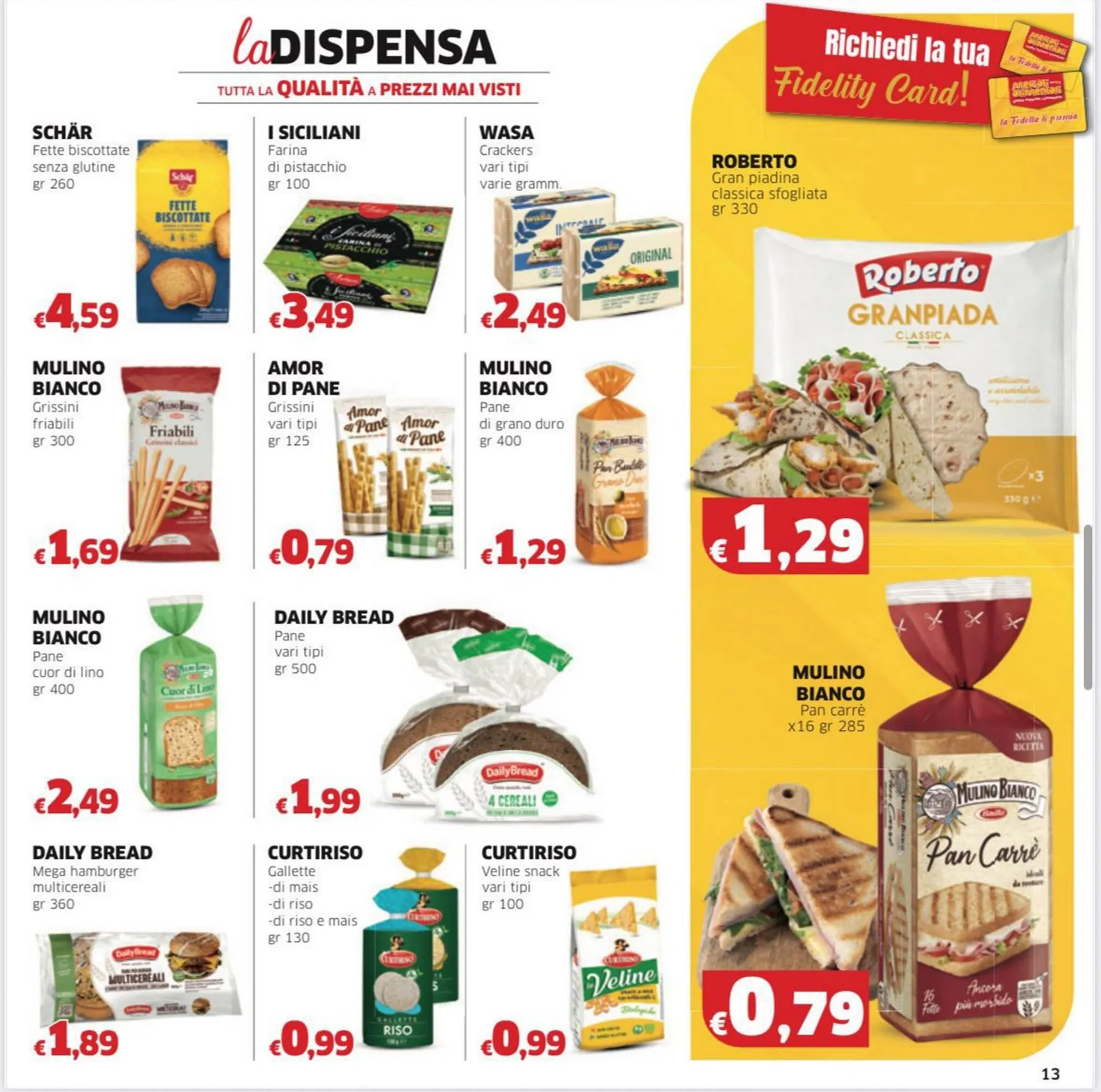 Volantino Mercati Alimentari da 17 luglio a 30 luglio di 2025 - Pagina del volantino 13