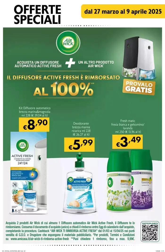 Offerte Speciali da 1 aprile a 9 aprile di 2025 - Pagina del volantino 22