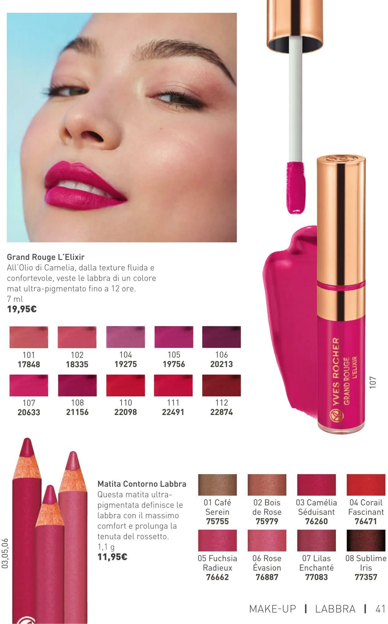 Yves Rocher Volantino attuale da 7 novembre a 21 novembre di 2024 - Pagina del volantino 41