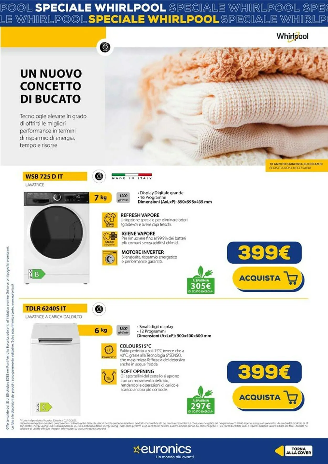 Euronics Volantino attuale da 12 ottobre a 31 dicembre di 2023 - Pagina del volantino 4