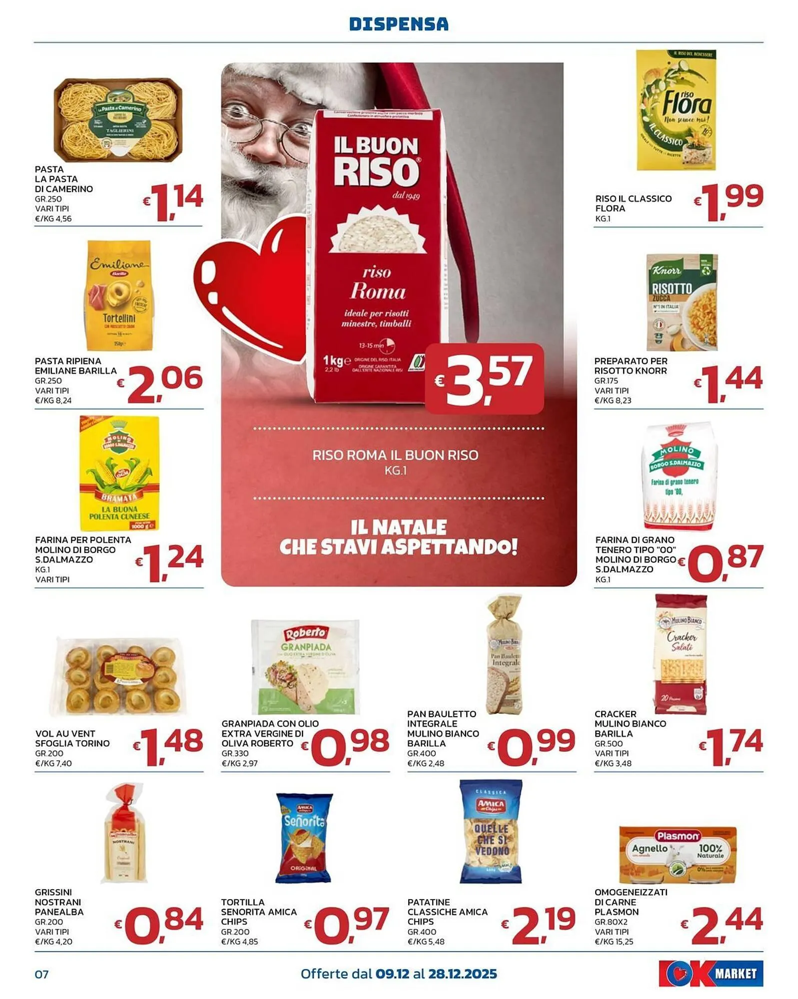 Volantino Ok Market da 9 dicembre a 28 dicembre di 2025 - Pagina del volantino 7