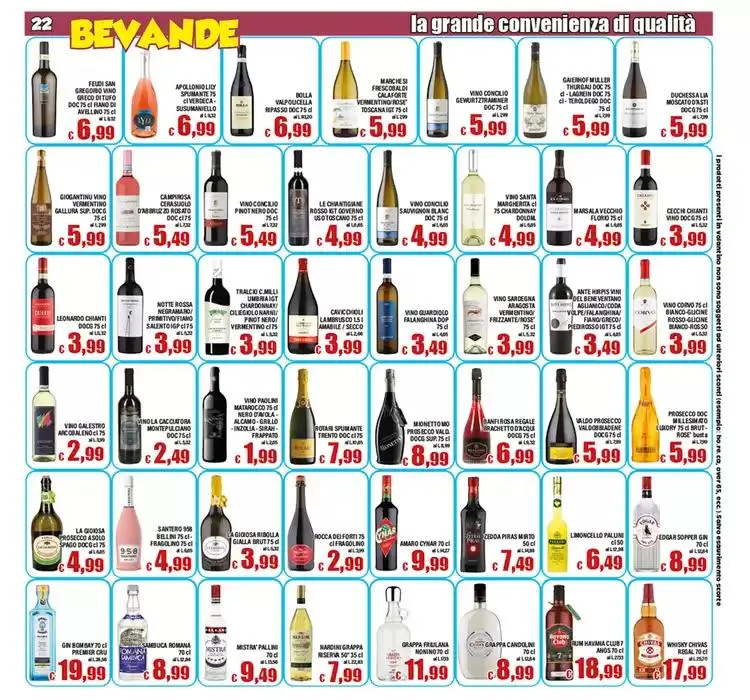 Sottocosto da 1 aprile a 10 aprile di 2025 - Pagina del volantino 22