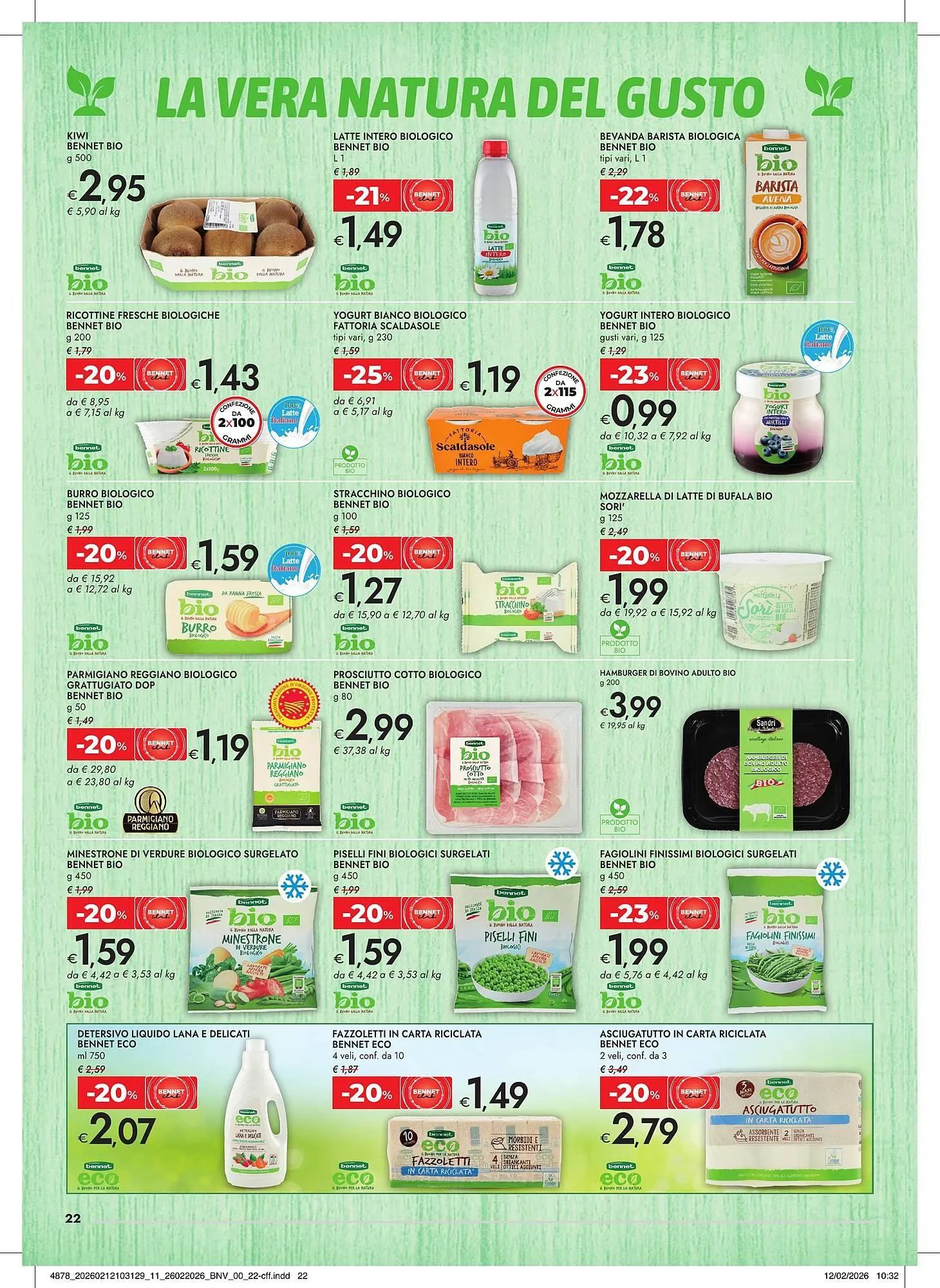 Volantino Bennet da 26 febbraio a 11 marzo di 2026 - Pagina del volantino 22