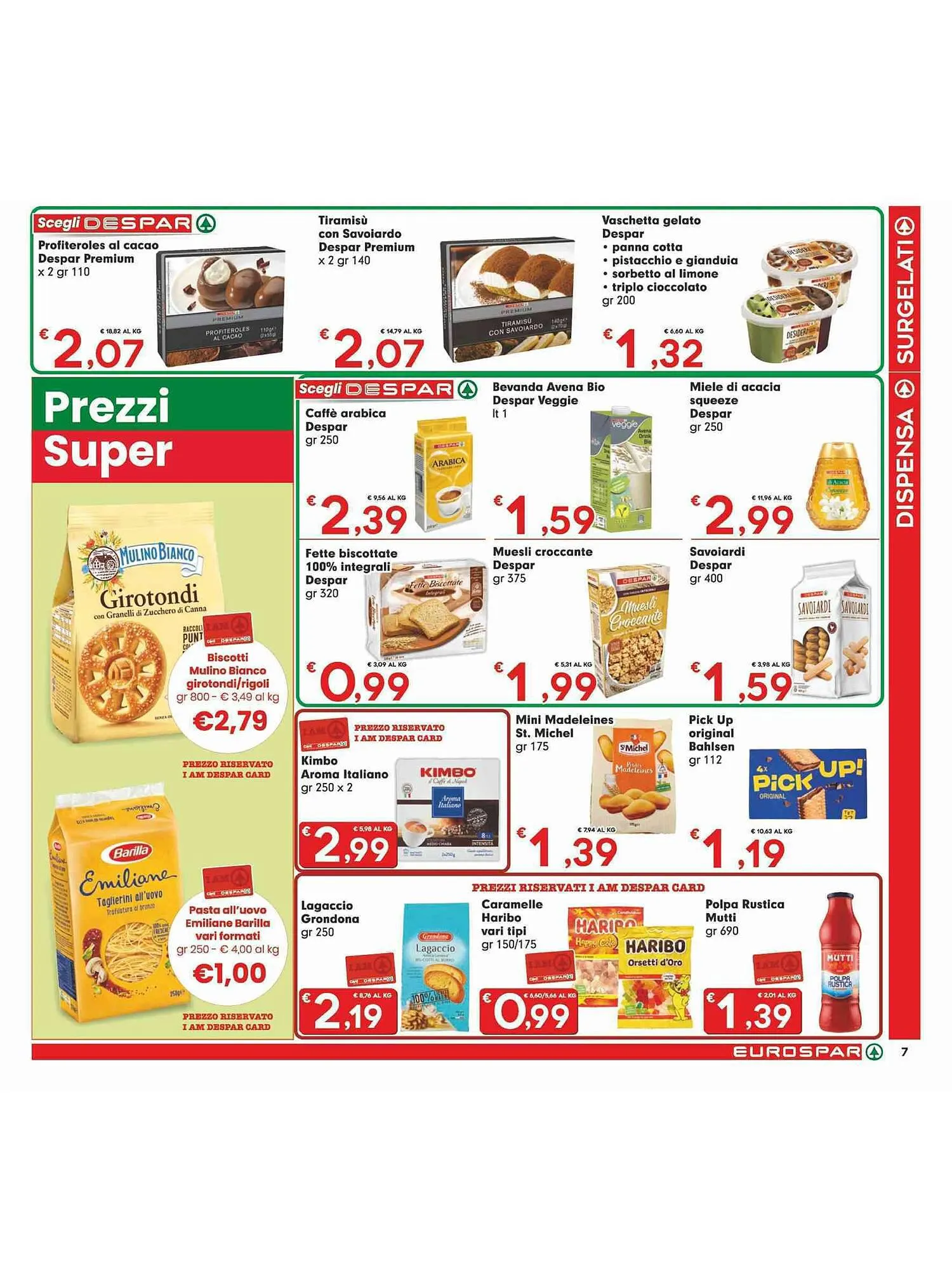 Volantino Eurospar da 31 agosto a 13 settembre di 2023 - Pagina del volantino 7
