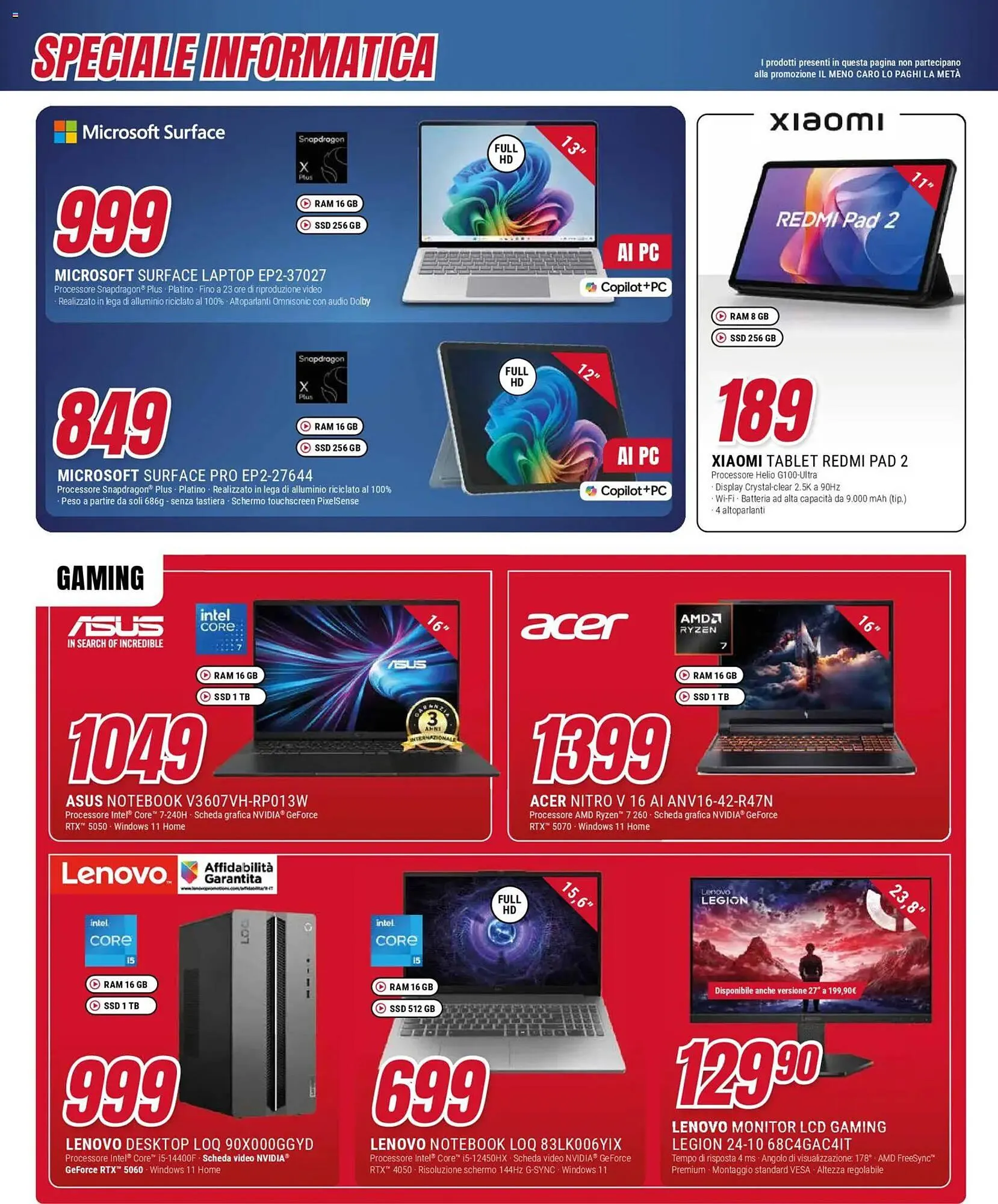 Volantino Trony da 4 dicembre a 24 dicembre di 2025 - Pagina del volantino 39