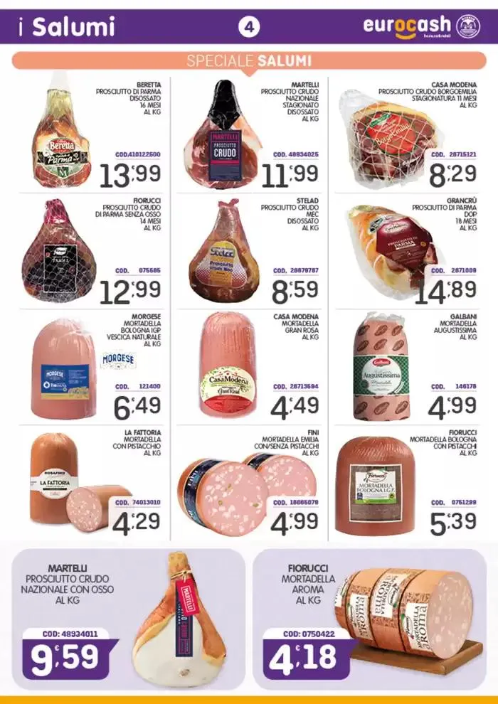 Offerte Eurocash da 18 novembre a 8 dicembre di 2024 - Pagina del volantino 4