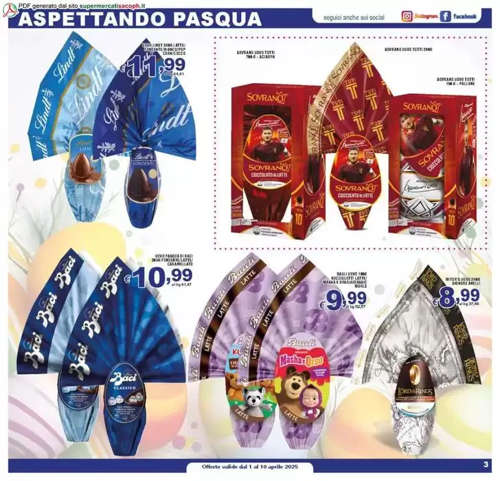 Sottocosto da 1 aprile a 10 aprile di 2025 - Pagina del volantino 3