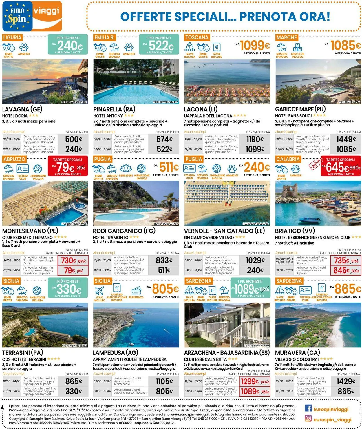 EURO Spin Volantino attuale da 17 luglio a 27 luglio di 2025 - Pagina del volantino 16