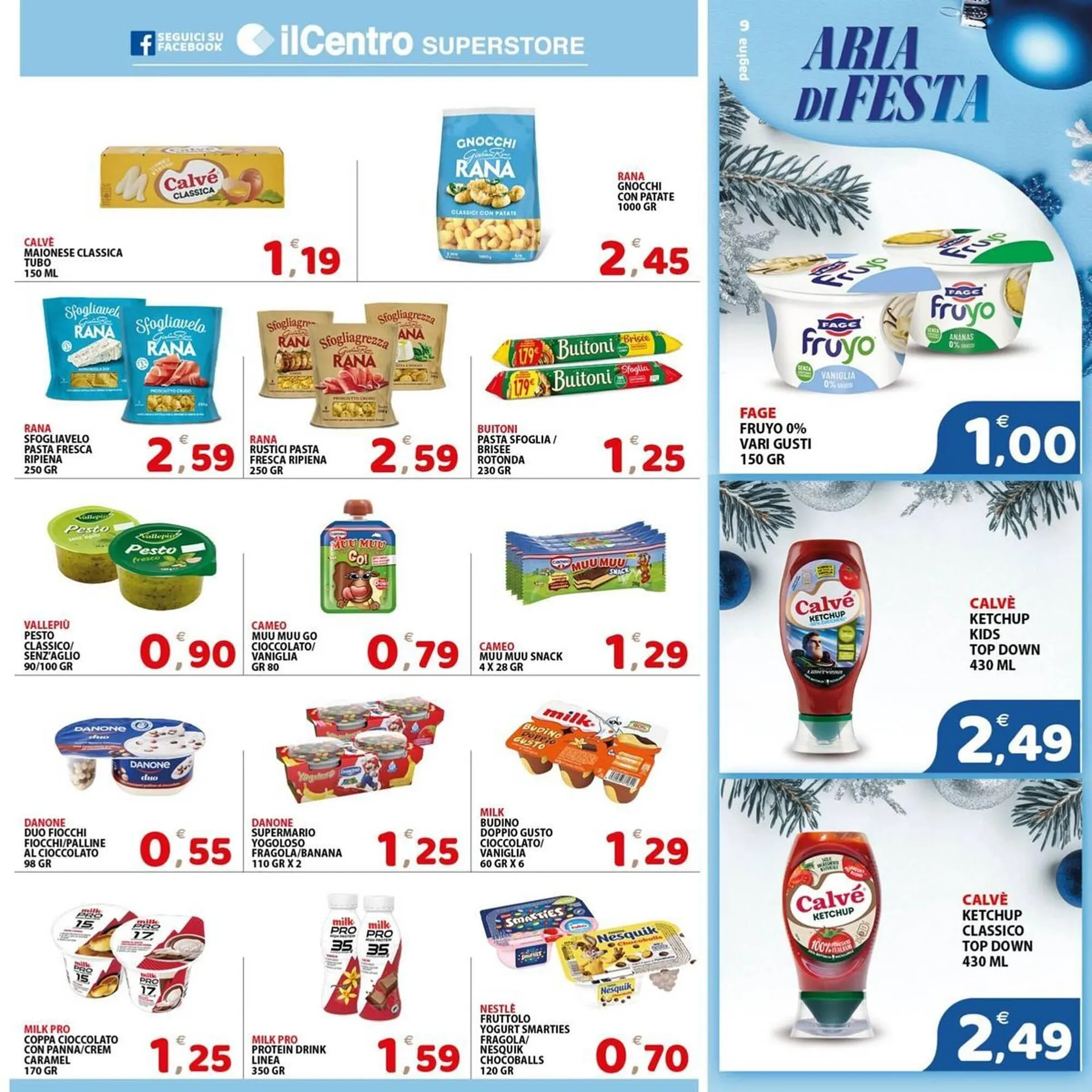 Volantino Il Centro Superstore da 2 dicembre a 9 dicembre di 2025 - Pagina del volantino 9