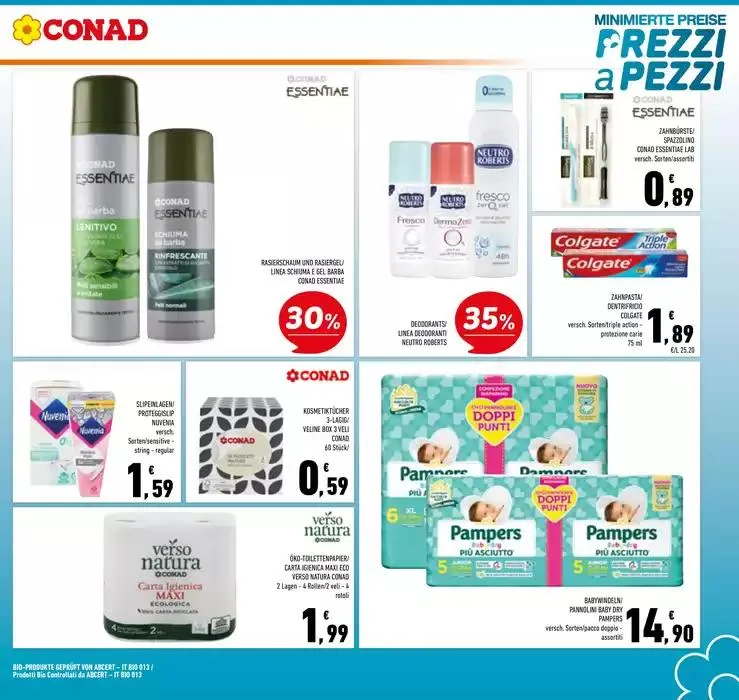 Prezzi a pezzi da 25 marzo a 7 aprile di 2025 - Pagina del volantino 23