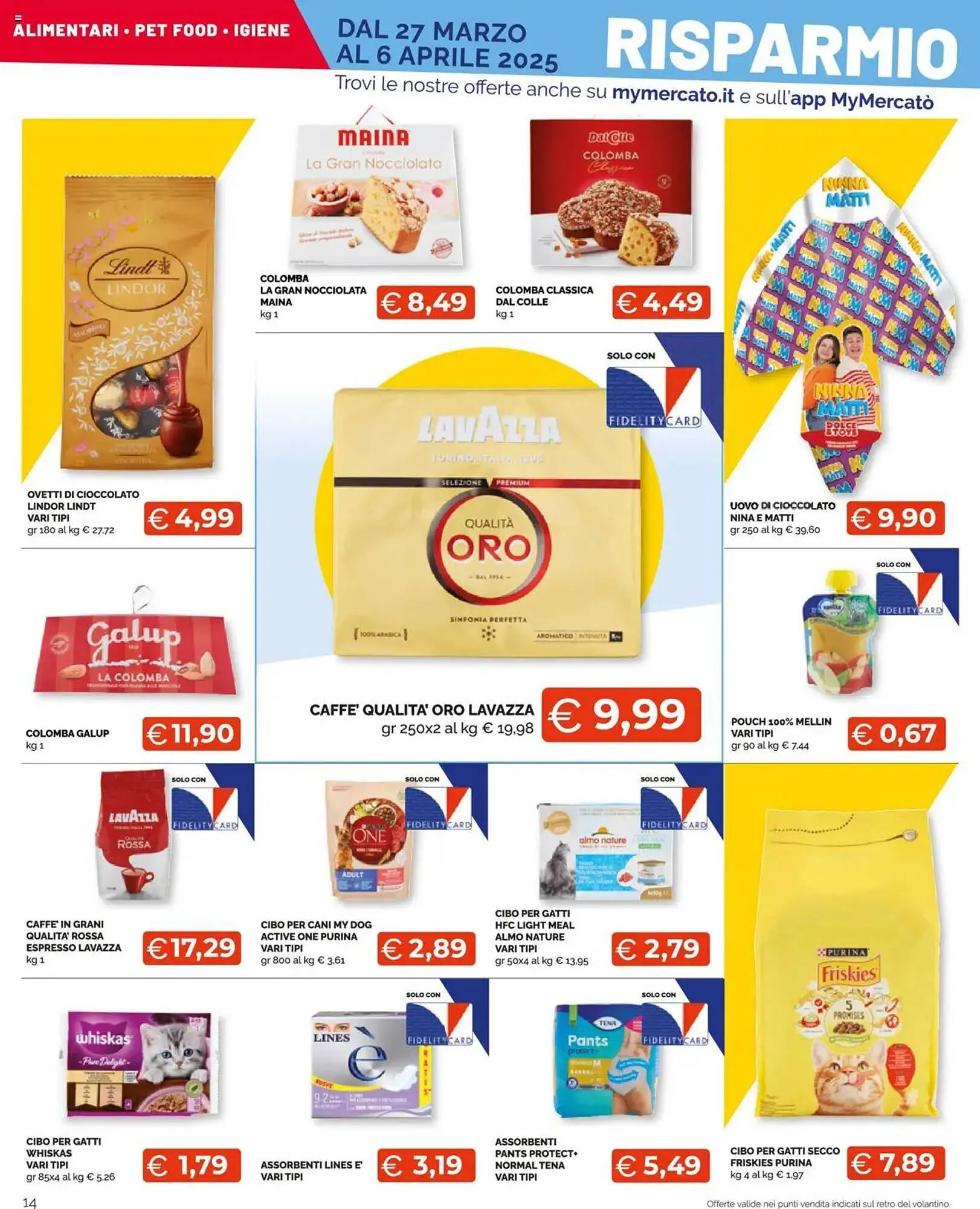 Volantino Mercatò Extra da 27 marzo a 6 aprile di 2025 - Pagina del volantino 14