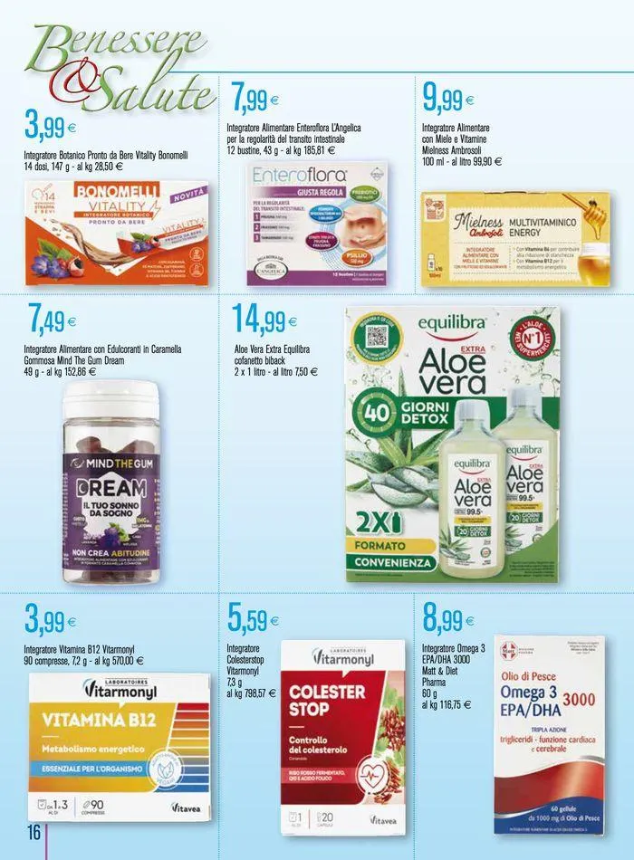 Benessere & Salute da 5 settembre a 2 ottobre di 2024 - Pagina del volantino 16