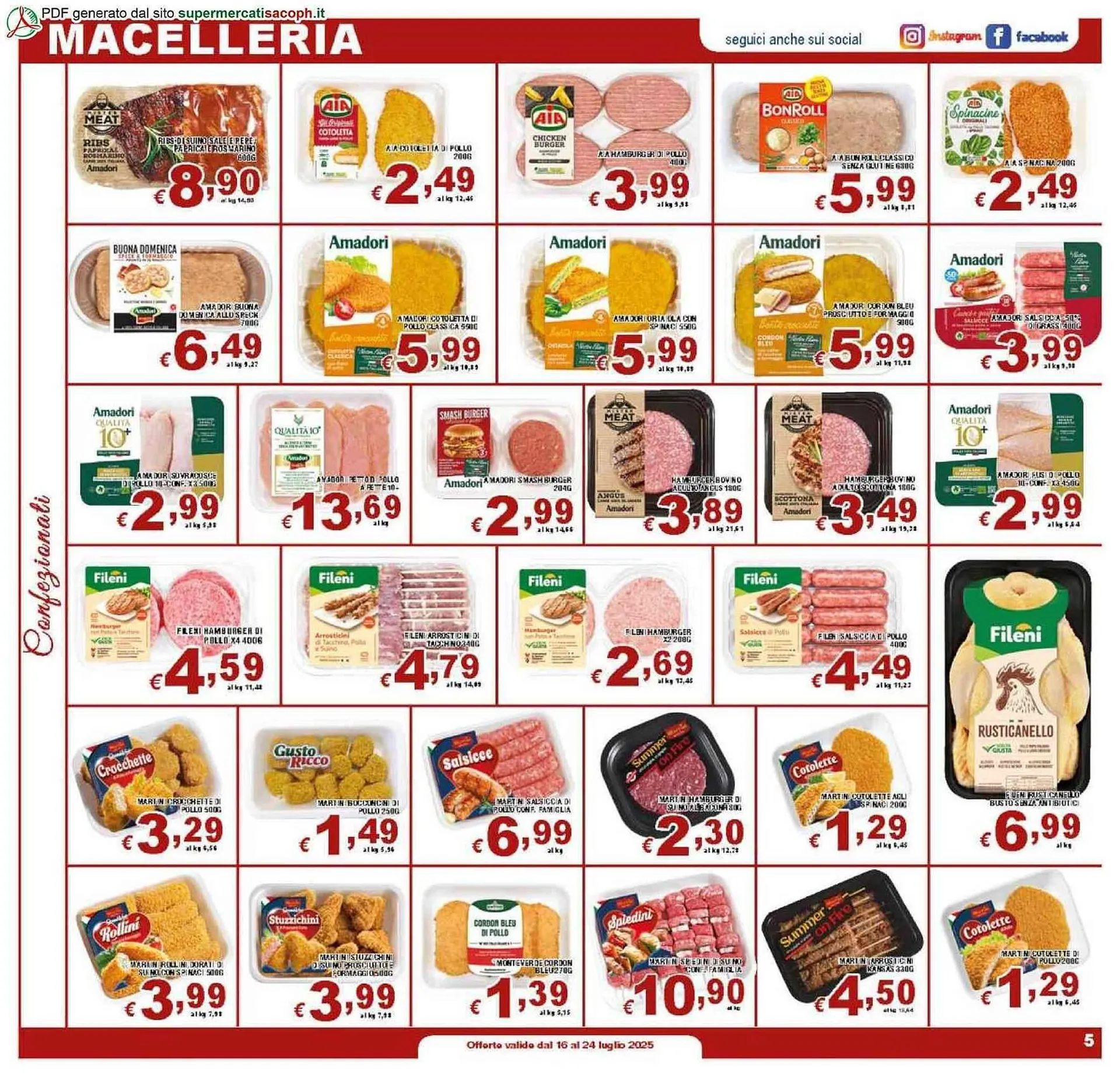 Volantino Sacoph da 16 luglio a 24 luglio di 2025 - Pagina del volantino 5