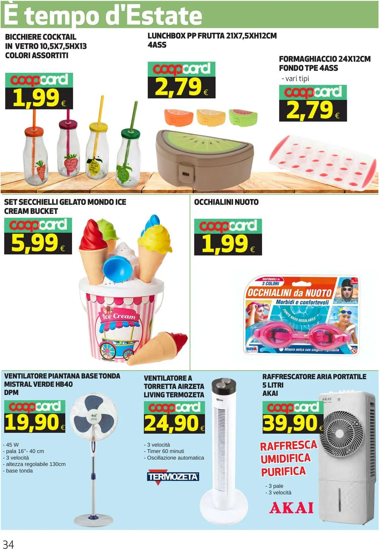 Coop Volantino attuale da 4 giugno a 12 giugno di 2025 - Pagina del volantino 34